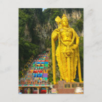 Lord Murugan y las escaleras en las cuevas de Batu