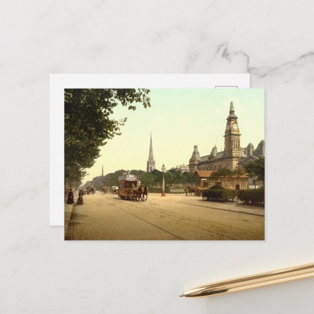 Postal Lord St, Southport, Merseyside, Inglaterra (Anverso/Reverso In Situ)