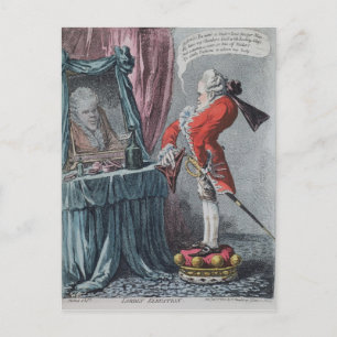 Postal Lordly Elevation, pub. por Hannah Humphrey, 1802