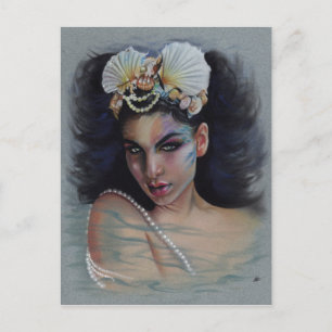 Postal Loreley Mermaid Postcard