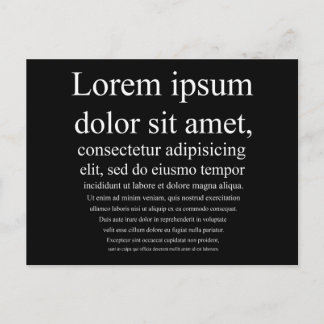 Postal Lorem Ipsum
