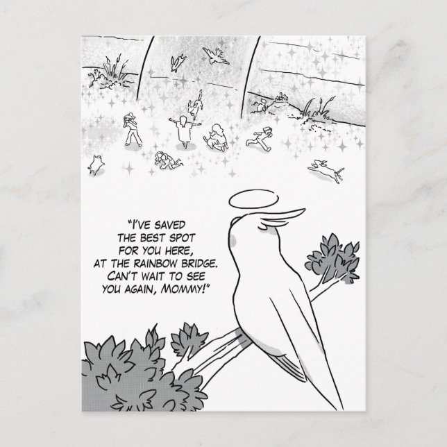 Postal Loro de garrote (Anverso)