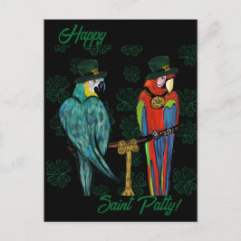 POSTAL LOROS DE FIESTA       