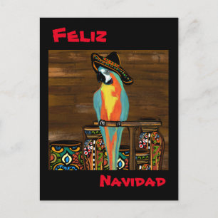 POSTAL LOROS DE FIESTA    