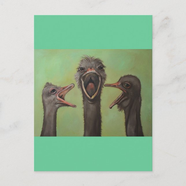 Postal Los 3 Tenores (Anverso)