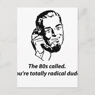 Postal Los 80 llamados