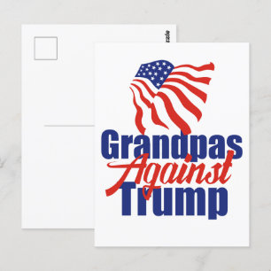 Postal Los abuelitos contra las elecciones políticas de T