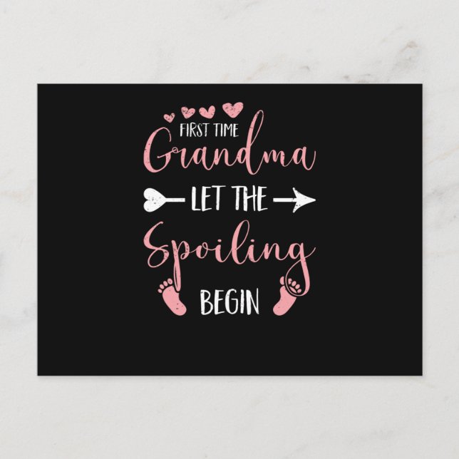 Postal Los abuelos de la flecha de la abuela más esperado (Anverso)