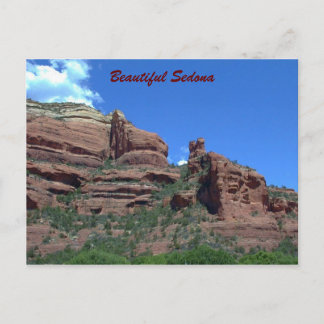 Postal Los acantilados rojos de Sedona - Postcard