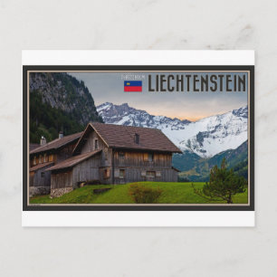 Postal Los Alpes de Liechtenstein