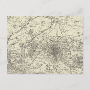 Postal Los Alrededores De París