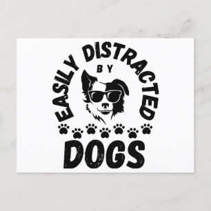 Postal Los amantes de las mascotas Frit-Tee se divierten