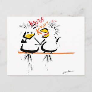 Postal Los amigos dejan que los amigos se animen