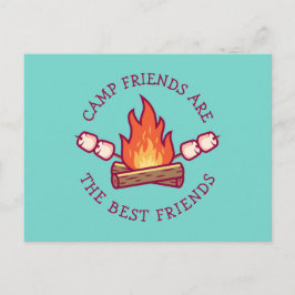 Postal Los Amigos Del Campamento Son Los Mejores Amigos