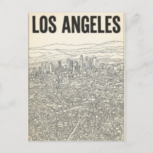 Postal Los Ángeles 