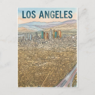 Postal Los Ángeles 