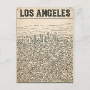 Postal Los Ángeles 
