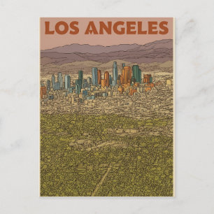 Postal Los Ángeles