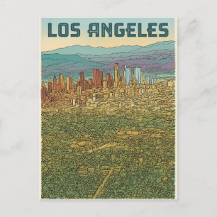 Postal Los Ángeles 