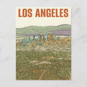 Postal Los Ángeles 