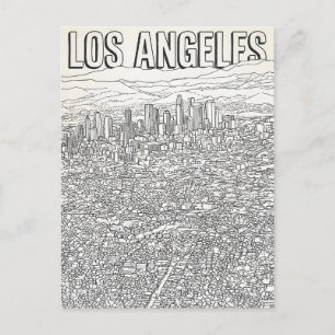 Postal Los Ángeles 