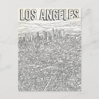 Postal Los Ángeles