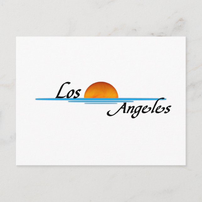 Postal Los Ángeles (Anverso)