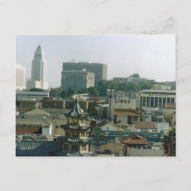 Postal Los Ángeles (Anverso)