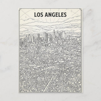 Postal Los Ángeles