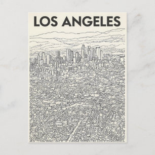 Postal Los Ángeles