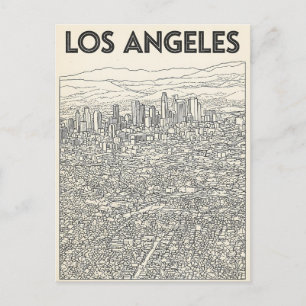 Postal Los Ángeles