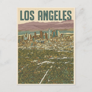 Postal Los Ángeles 