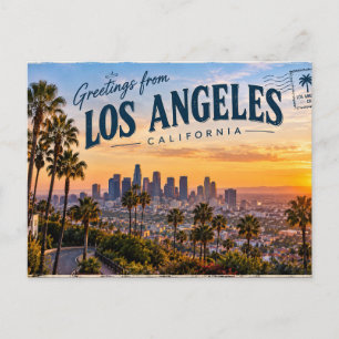 Postal Los Ángeles California
