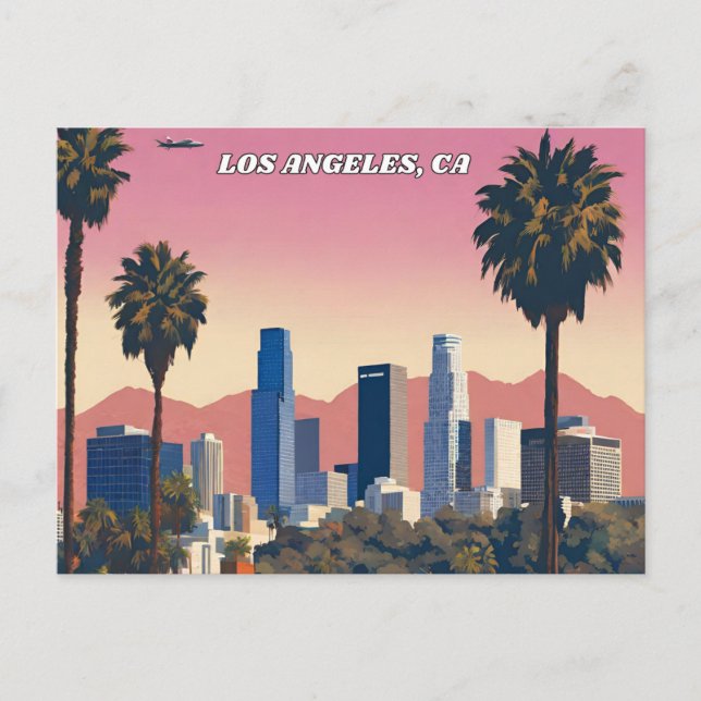 Postal Los Ángeles, California (Anverso)