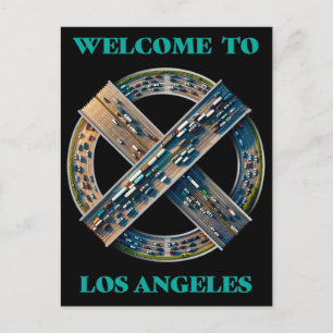 Postal Los Ángeles California