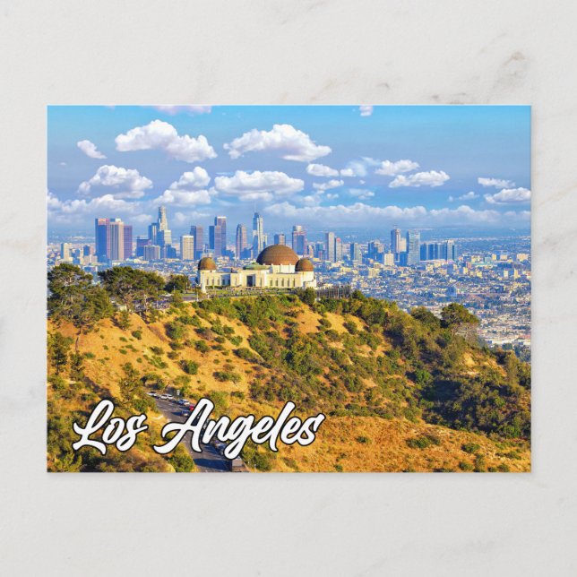 Postal Los Ángeles, California, Estados Unidos (Anverso)