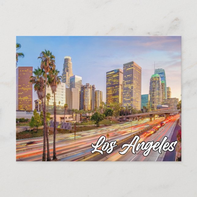 Postal Los Ángeles, California, Estados Unidos (Anverso)