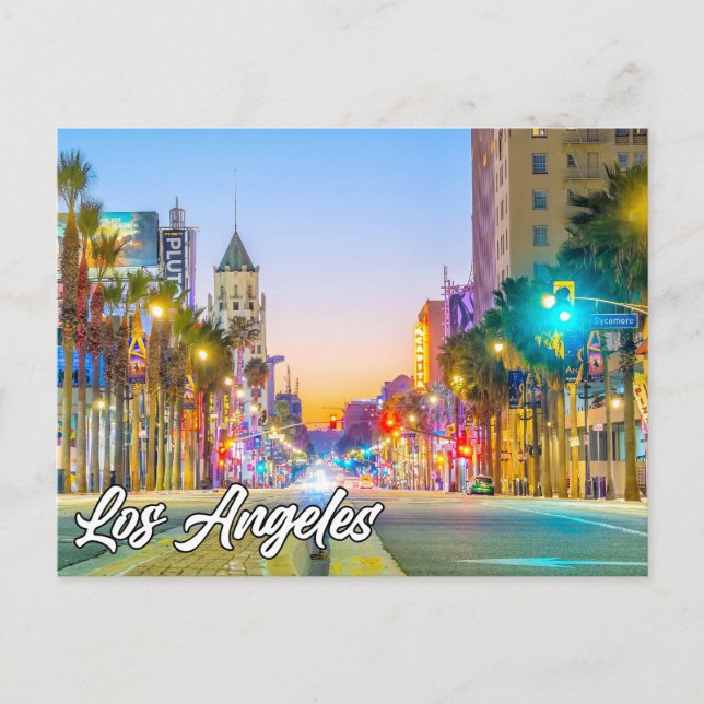 Postal Los Ángeles, California, Estados Unidos (Anverso)