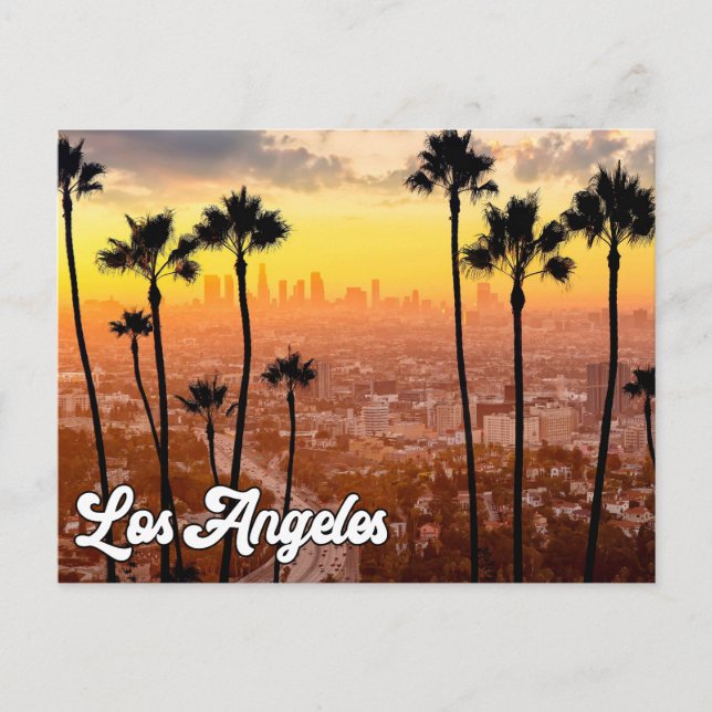 Postal Los Ángeles, California, Estados Unidos (Anverso)