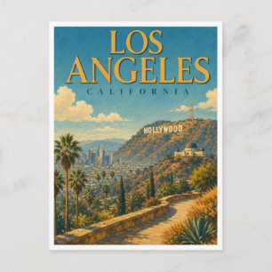 Postal Los Ángeles California Hollywood Hills GeoSaga