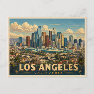 Postal los angeles california viaje