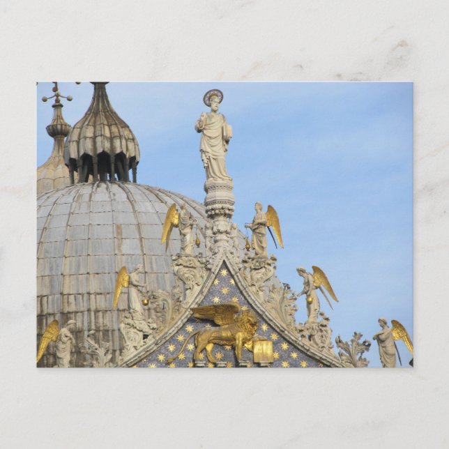 Postal Los ángeles de San Marcos (Anverso)