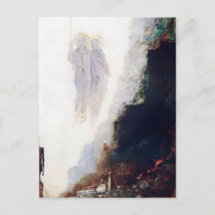 Postal “Los ángeles de Sodoma” de Gustave Moreau