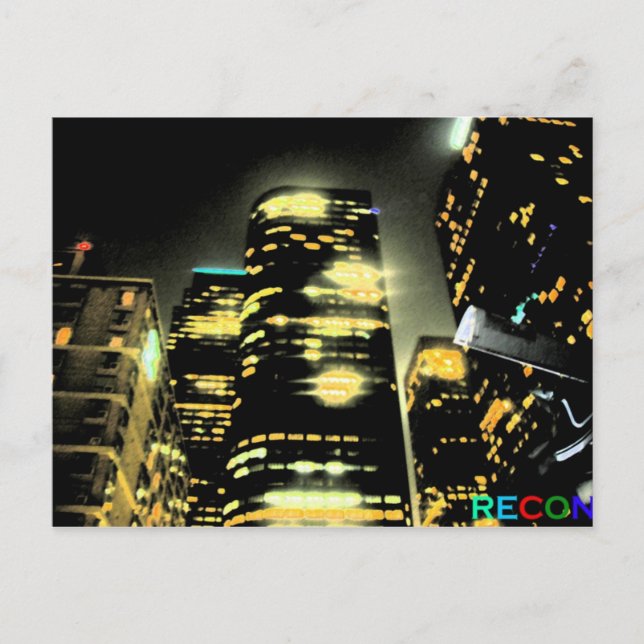 Postal Los Angeles Glow (Anverso)