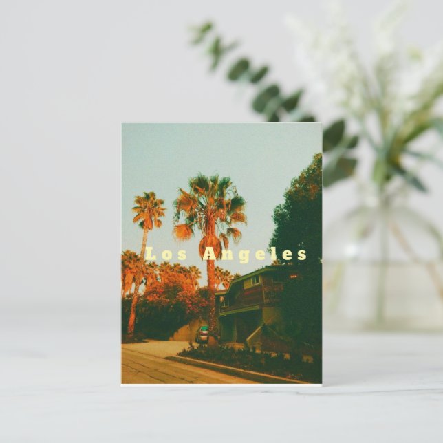 Postal Los Angeles, Miracle Mile, West Hollywood (Anverso de pie)