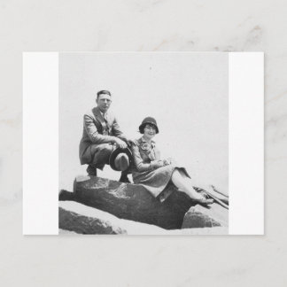 Postal los años 20 se juntan el vacaciones