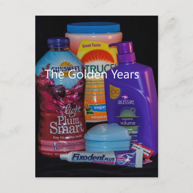 Postal Los Años Dorados (Anverso)