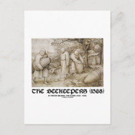 Postal Los apicultores (1568) Pieter Brugel El Viejo