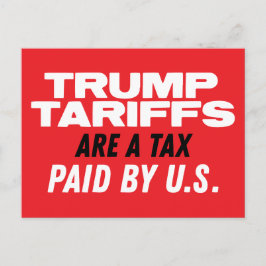 Postal Los aranceles de Trump son impuestos pagados por l
