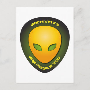 Postal Los Archiveros También Son Personas